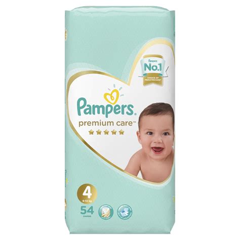Buy Pampers Premium Care Diapers Size 4, 9-14 kg The Softest Diaper and ...