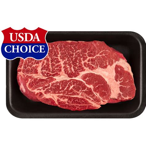 Beef Choice Angus Chuck Roast 2 25 3 38 Lb Tray Walmart