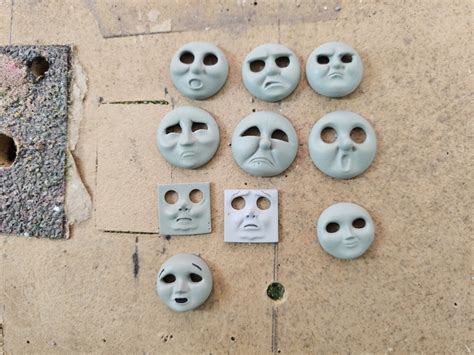 Bachmann Thomas 3d Printed Faces Thomas James Percy Duck Toby