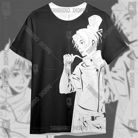 Jual Baju Kaos Full Print Jujutsu Kaisen Yuta Okkotsu Shopee Indonesia