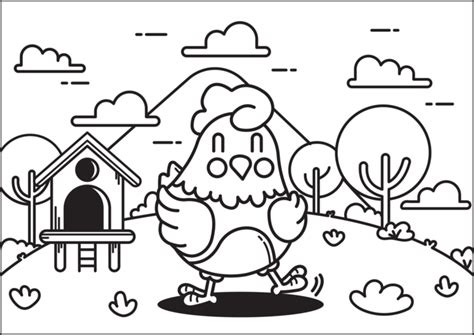 Coloring Book Animals Vector 216090 Vector Art at Vecteezy