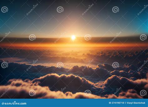 Sunrise Above The Clouds That Cover The Sky During The Day Sunrise