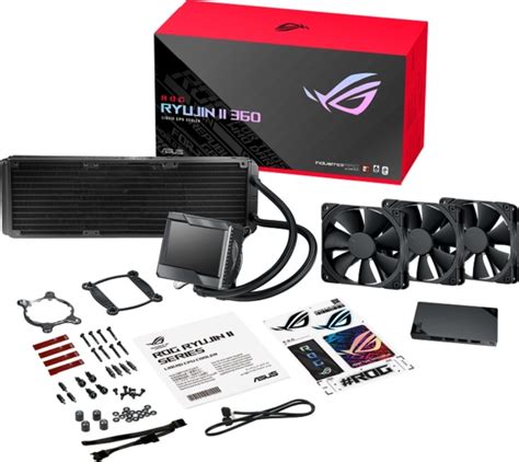 ASUS ROG Ryujin II 360 RGB All In One Liquid CPU Cooler 360mm Radiator