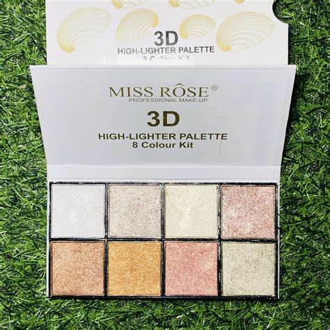 Miss Rose Highlighter 3d 8 Colour Kit Ameena Pk™️