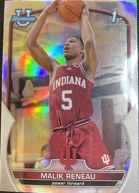 2022 23 Bowman University Chrome Basketball Refractors Pick Your Card