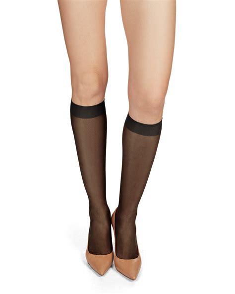 Silky Sheer Knee High Sock