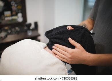 Hot Towel Shave Images Stock Photos Vectors Shutterstock
