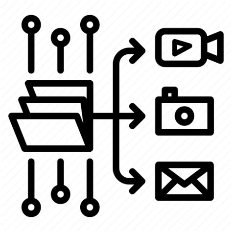 Network Management Internet Digital Data Database Server Icon