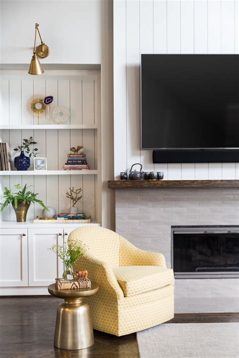 How To Decorate A Mantel When You Have A TV Above It! — DESIGNED
