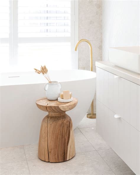 Uniqwa Wooden Bathroom Stools The Perfect Bathroom Decor Accessory ...