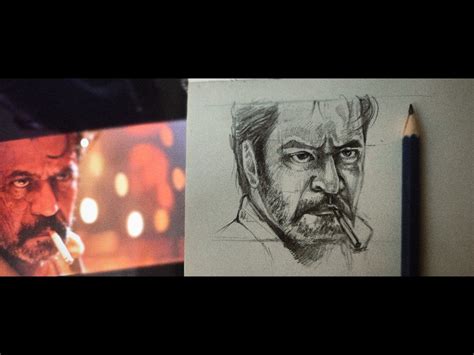 Arjun Sarja sketch-Harold Das #leo #das #harolddas #thalapathy #vijay #thalapathy67 # ...