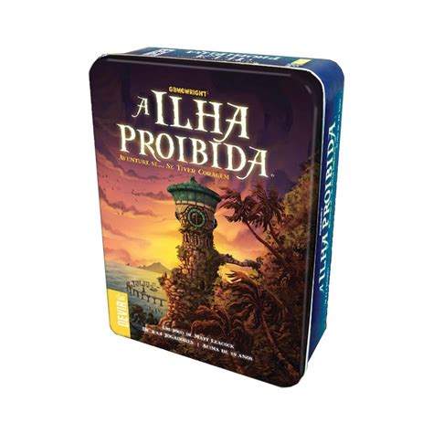 A Ilha Proibida Jogo de Tabuleiro Editora Devir em português