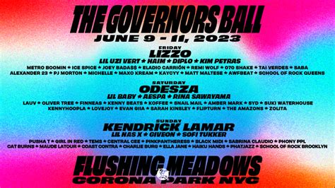 The Governors Ball 2023 Sweepstakes | SiriusXM