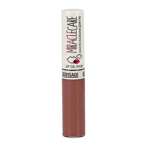 LUXVISAGE Масло-бальзам для губ MIRACLE CARE тон 101, Пудровая роза, 5 ...
