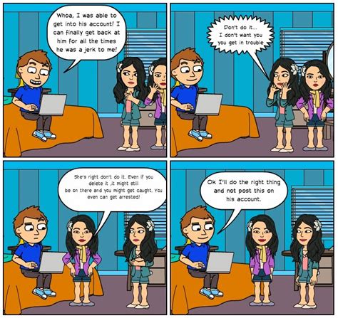 ClaxFactor Wed Oct 2nd Ms Larkin Create An Anti Cyberbullying Comic