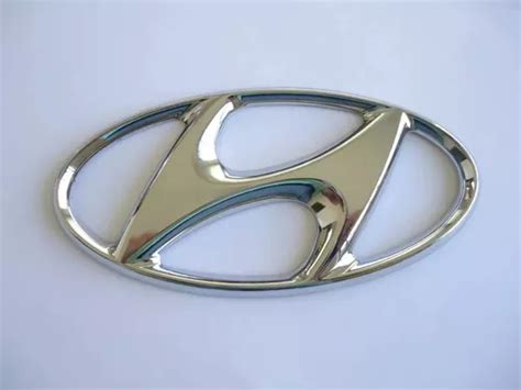 Emblema Hyundai Logo Cromado Da Grade I Linha Mercadolivre