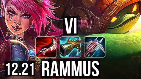 Vi Vs Rammus Jng M Mastery Legendary Kr Diamond