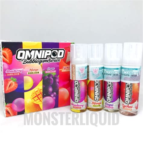 Jual PODS FRIENDLY OMNIPOD BUBBLEGUM SERIES PACK 12MG 4 X 15ML Shopee