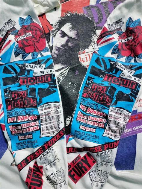 Rare Vintage SEX PISTOLS Anarchy In The Uk Sid Vic Gem