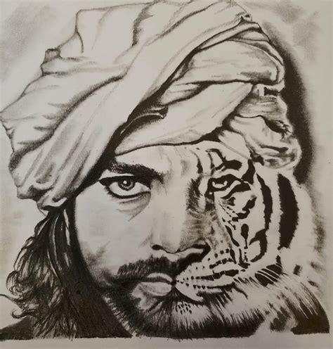 Sandokan The Tiger Of Mompracem Drawing By Willy Fournier Saatchi Art