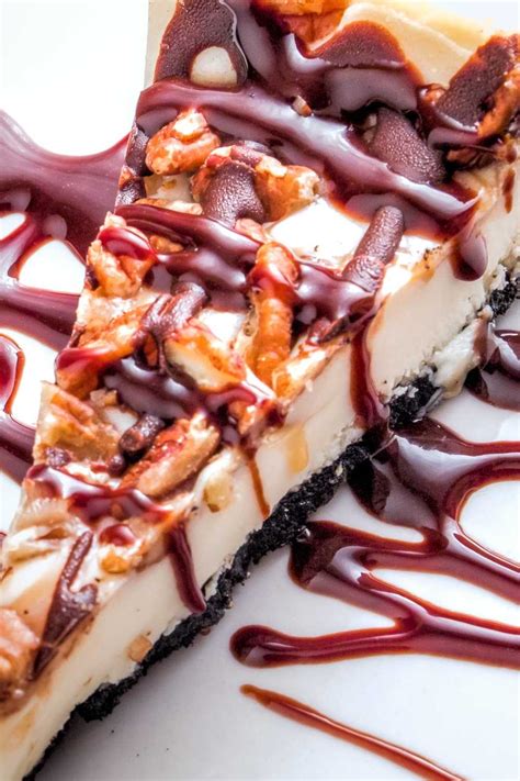 Quick Turtle Cheesecake Recipe - RecipeMagik