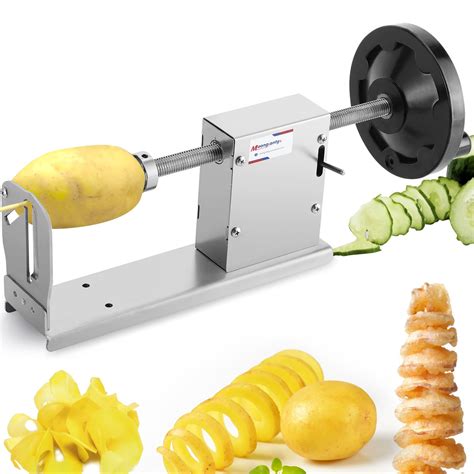 528 1 Manual Stainless Steel Spiral Potato Cutter New In Market Tornado