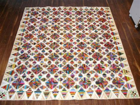 An Impressive Scrappy Pineapple Quilt Love It Pineapple Quilt Log