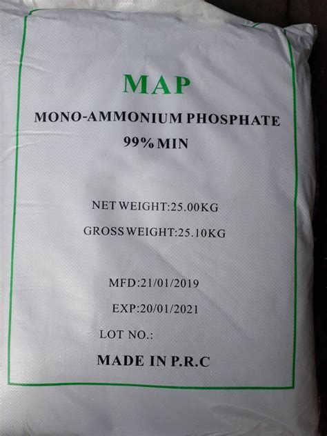 Mono Ammonium Phosphate Map Food Grade