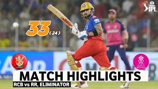 Rajasthan Royals Vs Royal Challengers Bengaluru Ipl Full Match