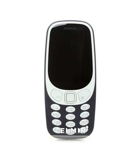 Мобильный телефон Nokia 3310 (2017) Dual Sim Dark Blue (A00028099 ...