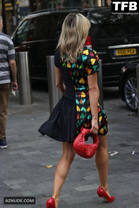 Ashley Roberts Sexy Seen Flaunting Her Hot Legs Outside The Iheart Radio In London Aznude