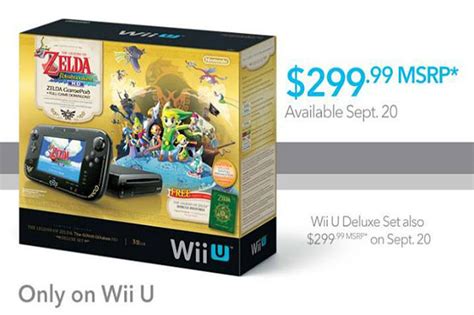 The Legend of Zelda: The Wind Waker HD Wii U Bundle Coming in September