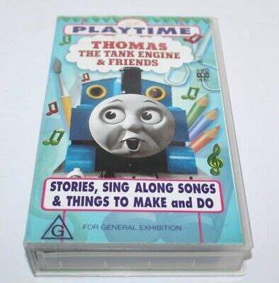 Thomas The Tank Engine Friends Playtime Stories Sing Along Songs VHS