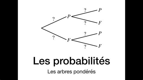 LES PROBABILITÉS Les arbres pondérés YouTube