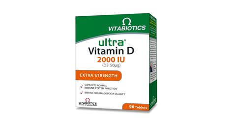 Ultra Vitamina D 2000 UI Tablete Vitabiotics