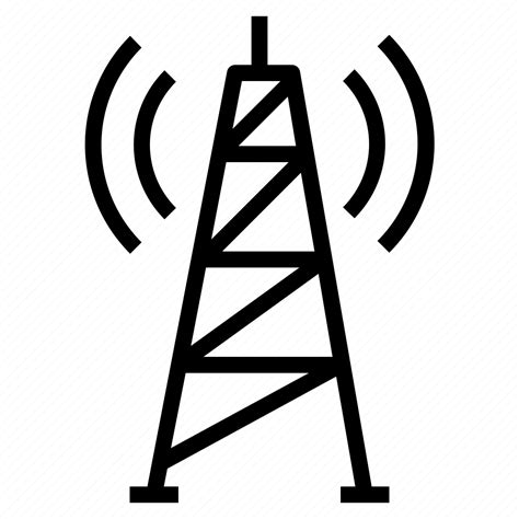 Antenna Radio Signal Tower Wifi Wireless Icon Download On Iconfinder