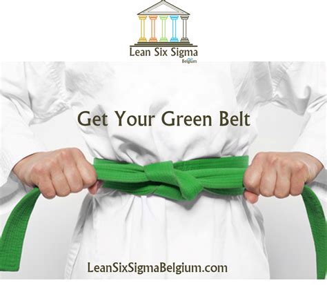 Best Of green belt training lean six sigma Sigma lean manos tensan ...