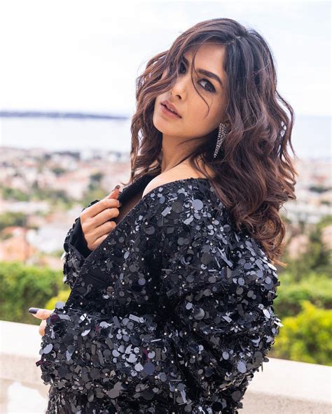 Mrunal Thakur Makes A Breathtaking Cannes Debut In A Gorgeous Black