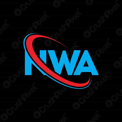 NWA logo. NWA letter. NWA letter logo design. Initials NWA - stock ...