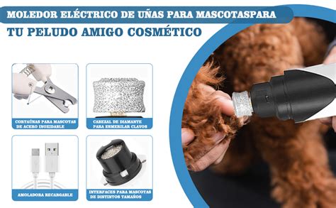 Lumbor Cortau As Para Perro Molinillo De U As El Ctrico Corta Nas