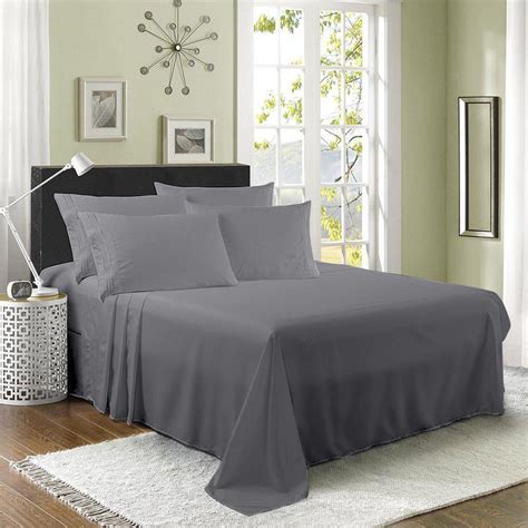 Smyrna Piece Queen Luxury Rayon Made From Bamboo Sheets Set Deep