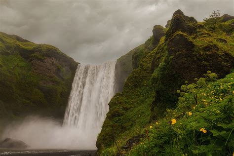 Skogafoss by Q Liu