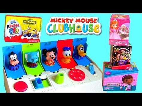 Mickey Mouse Clubhouse Pop Up toys - YouTube in 2022 | Mickey mouse ...