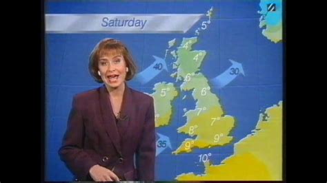 Itv Weather Friday 28th Dec 1990 Youtube