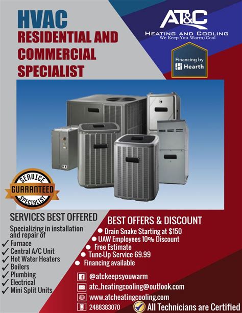 Atandc Heating And Cooling Updated July 2025 81 Photos Detroit