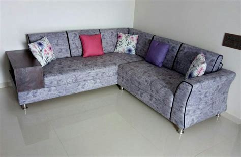 Wooden Seater L Shape Sofa Set Without Lounger At Rs Set In Mumbai