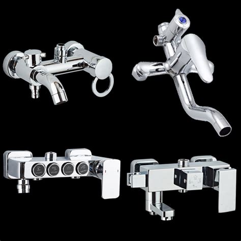 All Copper Shower Faucet Set Bathroom Hot And Cold Mixer Valve Accessories Bath Faucet Shower
