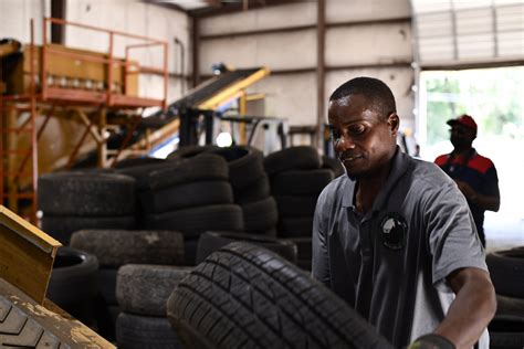 Memphis Tire Recyclers Curb Illegal Dumping with Innovative Recycling