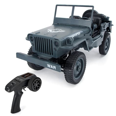 JJRC Q65 Transporter-6 2.4G 1:10 RC Car RTR Navy Blue