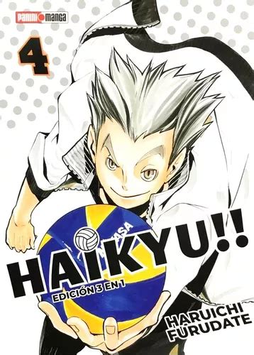 Manga Haikyuu Tomo 4 3 En 1 Panini Español Envío gratis